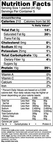 Miniatura 2 de Proti Kind - Obleas de dieta alta en proteínas, chocolate, 20 porciones, paquete de 4