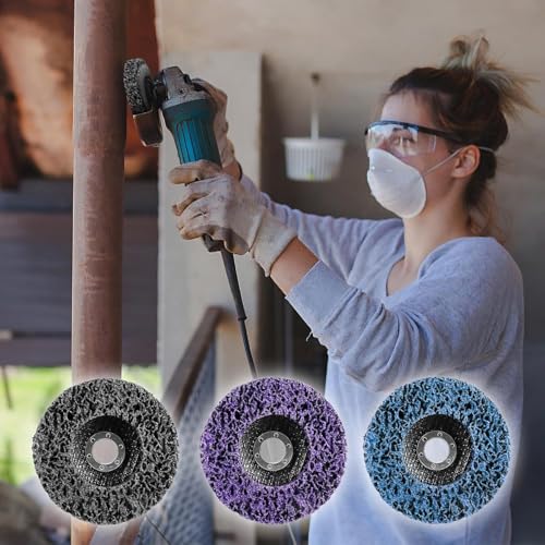 Discos de tira de 115 mm pelacintas ruedas removedor de óxido para amoladora angular pack 3 3