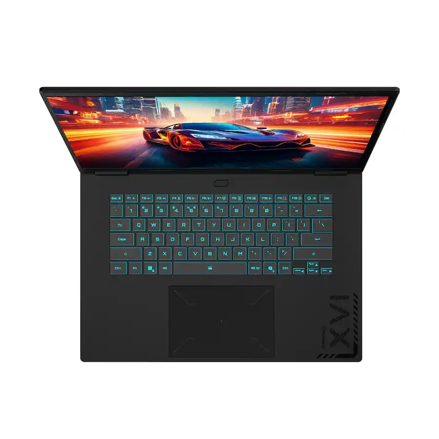 Image of GIGABYTE A16 Gaming Laptop, 2025, 16 inch 1920x1200 165Hz, Intel 10-Core i7-13620H, NVIDIA GeForce RTX 4050 6GB, 24GB DDR5, 1TB SSD, Win11 Pro, Backlit KB, Wi-Fi 6E, BT 5.2, 720p HD Camera, Black