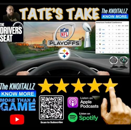 Tate’s Take: Steelers are in the Driver’s Seat & GPS Destination Home Field Playoff Game at Acrisure