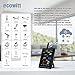 ECOWITT WN1981 Wi-Fi Weather Station Indoor and Outdoor, Includes WN1980 LCD Display Console and WS90 Outdoor Sensor, 915 MHz