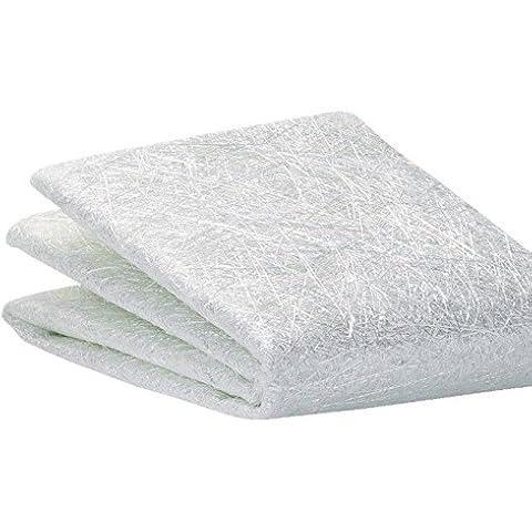 TRUE COMPOSITES: Fiberglass Chopped Strand Mat-1.5oz-50" Wide-15 Feet Long (5 Yards) Waterproof, Durable and Strong-Repair, Rebuild & Reconstruct Interior Products or Automotive Cover