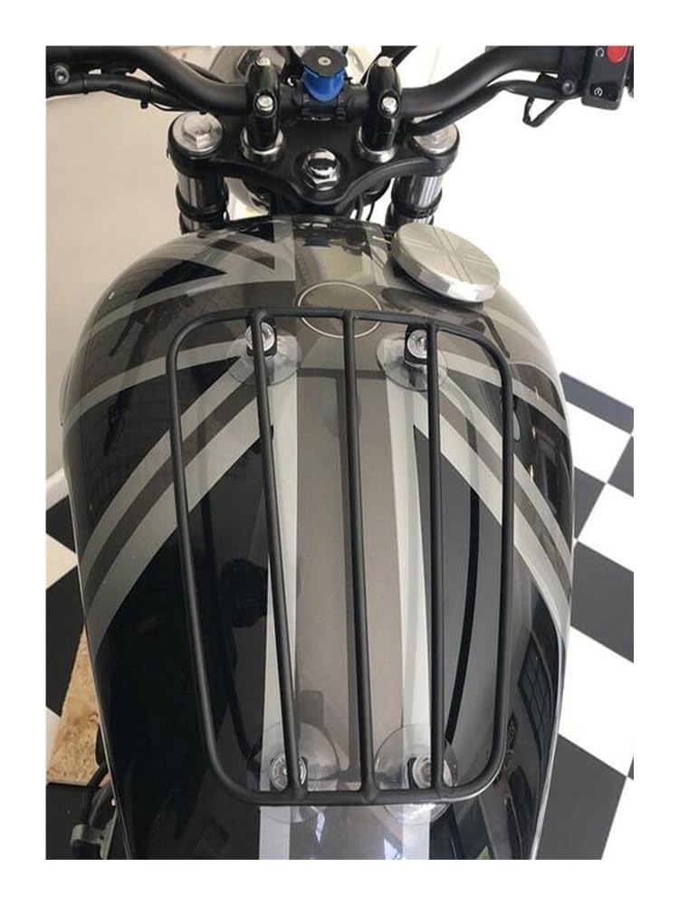 Portapacchi Scatola Coda Staffa della Cu Accessori universali per moto, ventose, portapacchi per serbatoio carburante, aerodinamico per Bonneville per Thruxton