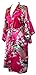 Produktbild CCcollections Bademantel Robe Wäsche -Nachtabnutzung Kleidbrautjunfer Junggesellinnenabschied (Fuschia Rosa (Fuschia pink))