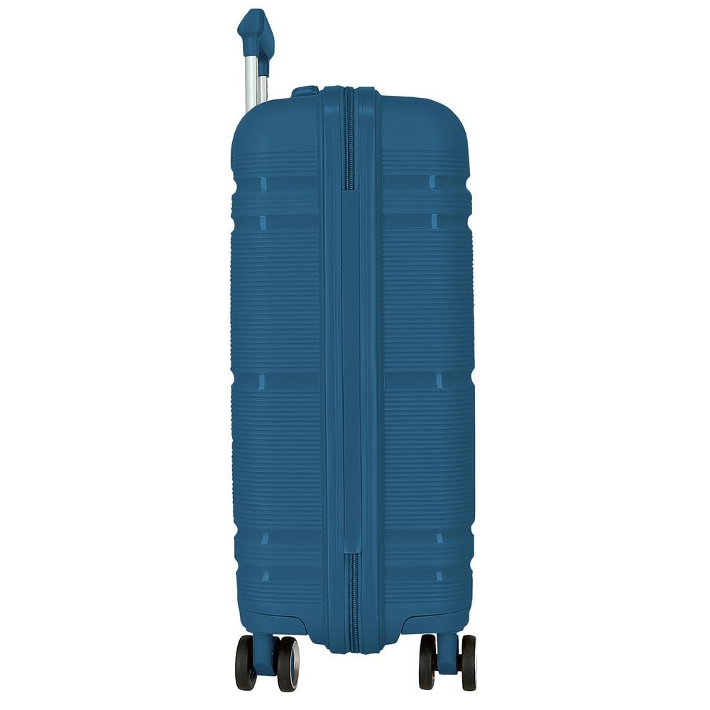 Roll Road Universe Maleta de Cabina Rígido Azul Polipropileno | 39x55x21 cms