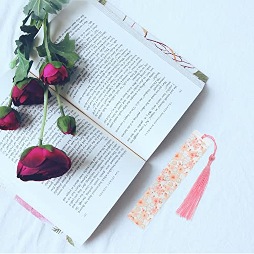 Marque-page époxy fleur séchée artisanat résine premium - 5