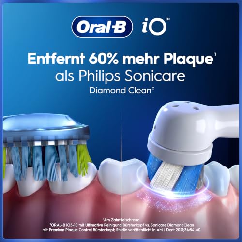 Oral-B iO Series 5 Elektrische Zahnbürste, Weiß – Ansicht 8