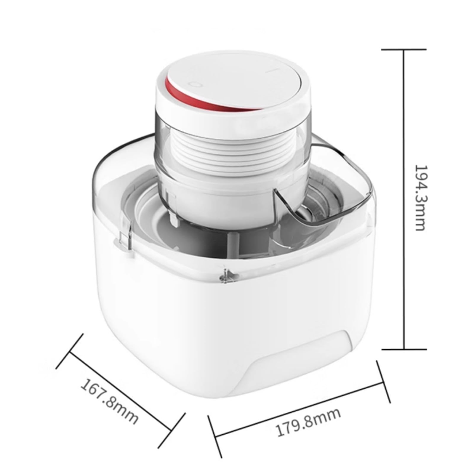 Máquina para Hacer Helados Caseros, Yogur Helado Y Postres, con Recipiente De 500 Ml, Preparación Rápida En 25 Minutos, para Preparar Helado, Sorbete Y Yogur