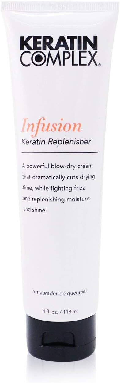 Infusion Keratin Replenisher Blow Dry Cream -4 Fl Oz (Pack of 1)