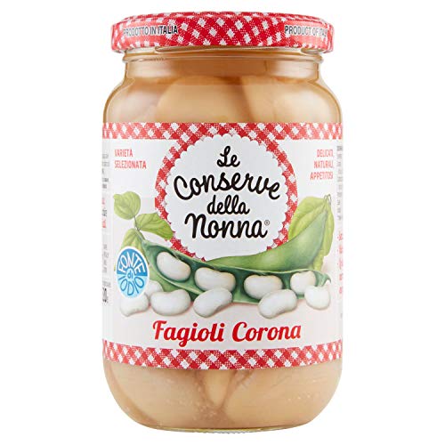 Le Conserve della Nonna Corona-Bohnen / in Salzlake 360 gr Cover