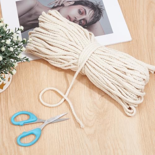 Cordón de algodón de 6mm para costura y ribeteado de almohadas (50 yardas) 5
