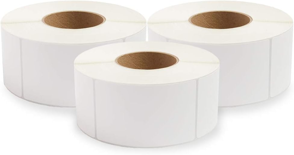 enKo [12 Rolls, 4200 Labels] 3 x 5 inches Direct Thermal Label, FBA Stickers, FNSKU Labels Compatible for Zebra/Eltron