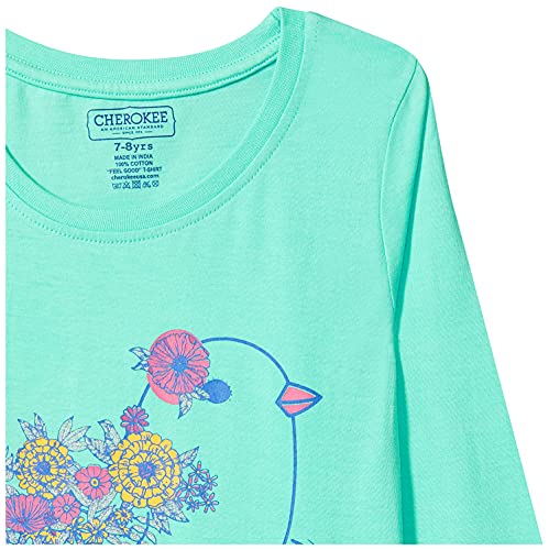 Image of Girl's Cotton Full Sleeve Regular Fit Coordinates Pajama Set