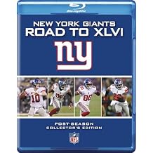 NEW YORK GIANTS ROAD TO XLVI BLU-RAY