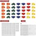 Yaegoo Climbing Holds for Kids and Adults, Rock Climbing Holds - Mounting Hardware Included - Climbing Rocks for DIY Rock Climbing Wall (35 PCS)
