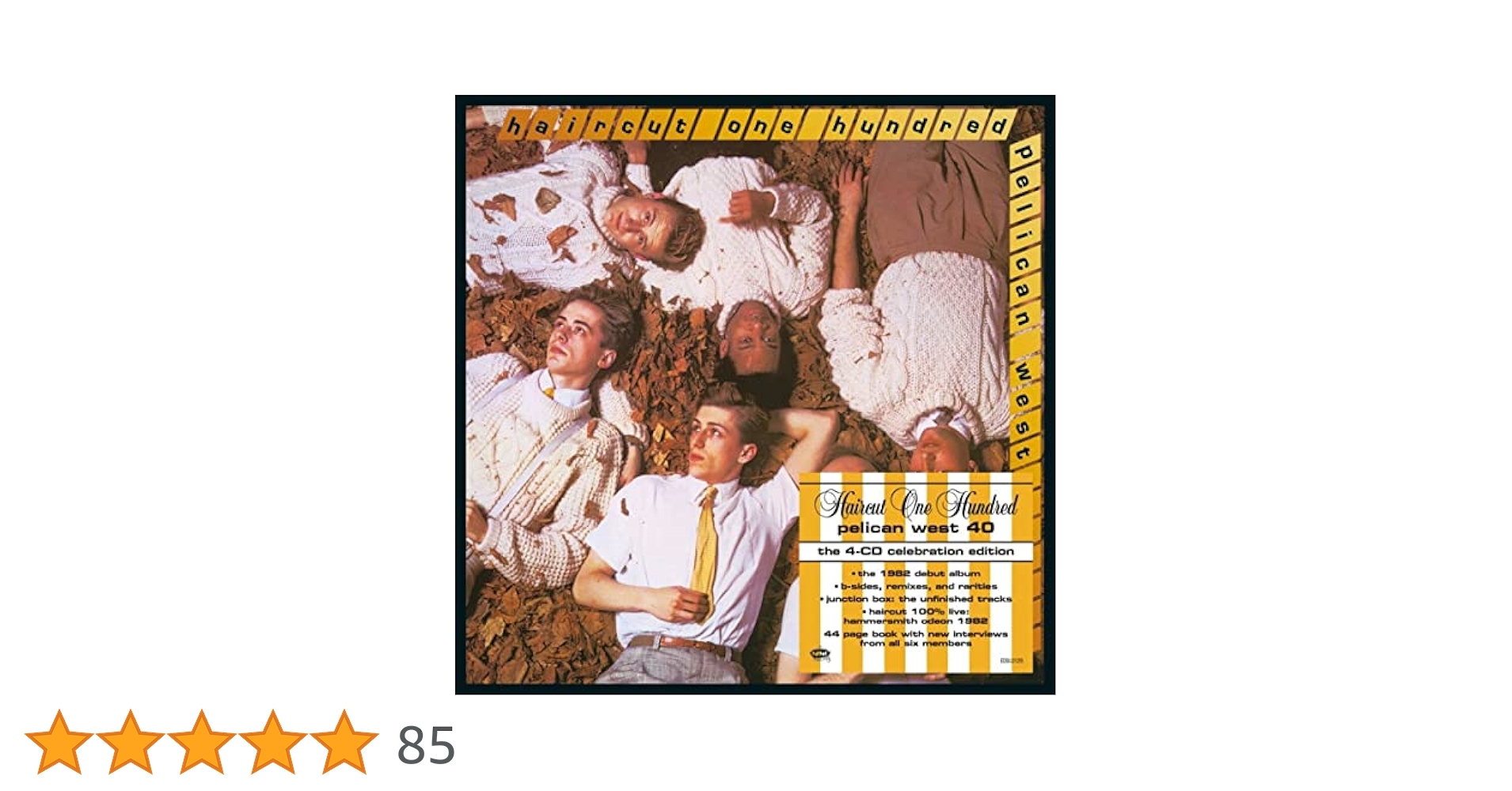 Haircut One Hundred 4-CD セット Haircut One Hundred 4-CD セット Haircut 100 - Pelican West