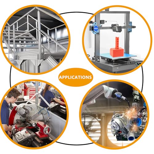 20 Stück M8 Nutenstein mit kugel Nut 8 für 4040 Alu Profil mit Zentrierung Federkugel, 40-Serie Nutenstein M8 Gewinde, Kohlenstoffstahl Gleitmutter T Nutsteine Set für Alu C Profil 3D Drucker CNC