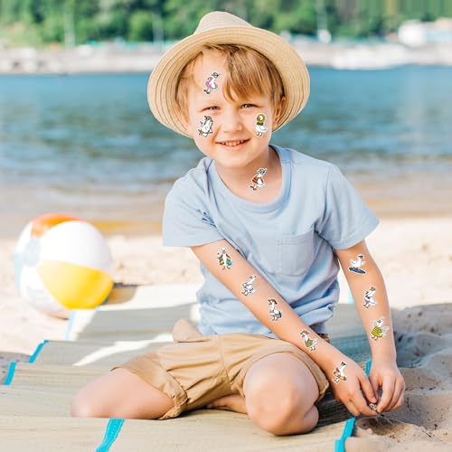 Save on 1000Pcs Summer Silly Goose Stickers - Waterproof Decals