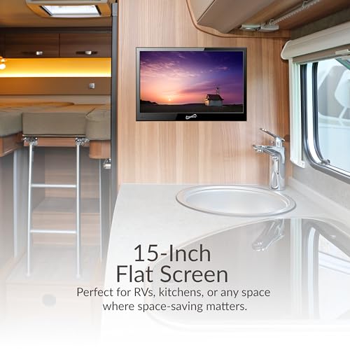 Image of Supersonic SC-1511 15.6-Inch 1080p LED Widescreen HDTV with HDMI Input (AC /DC Compatible)