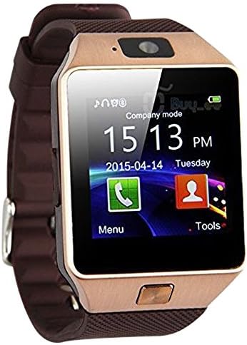 DZ09 Smart watch phone (dorado), Smartwatch Bluetooth inalámbrico  zkcreation cámara 2.0 MP para Android y iOS : Amazon.es: Electrónica