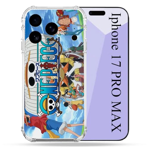 Coque iPhone 17 Pro Max One Piece Sunny antichoc pour éviter les fissures