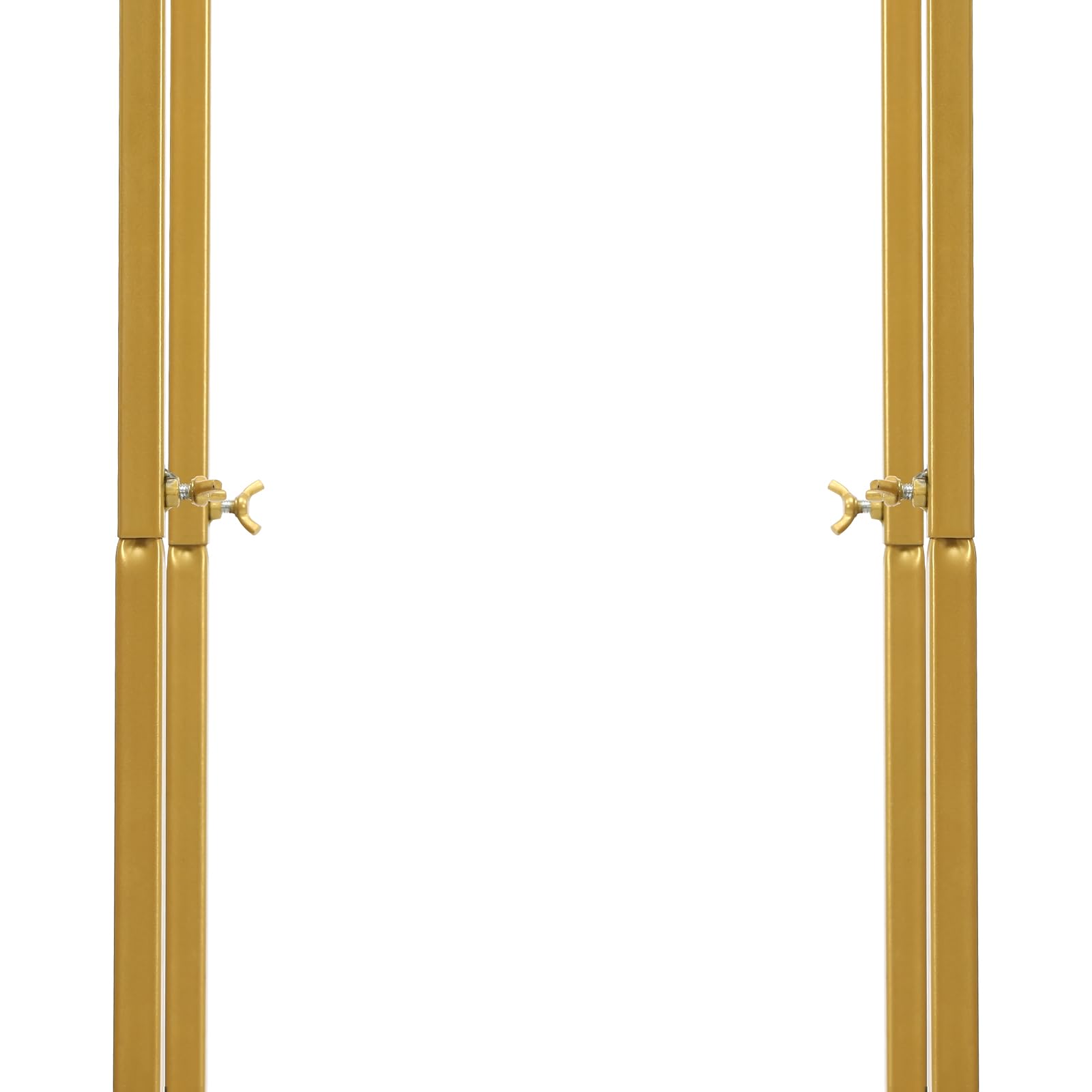 Arco Matrimonio Rettangolare In Metallo Oro 105x62x200 Cm – Per Palloncini, Fiori E Sfondo, Base Stabile E Montaggio Facile