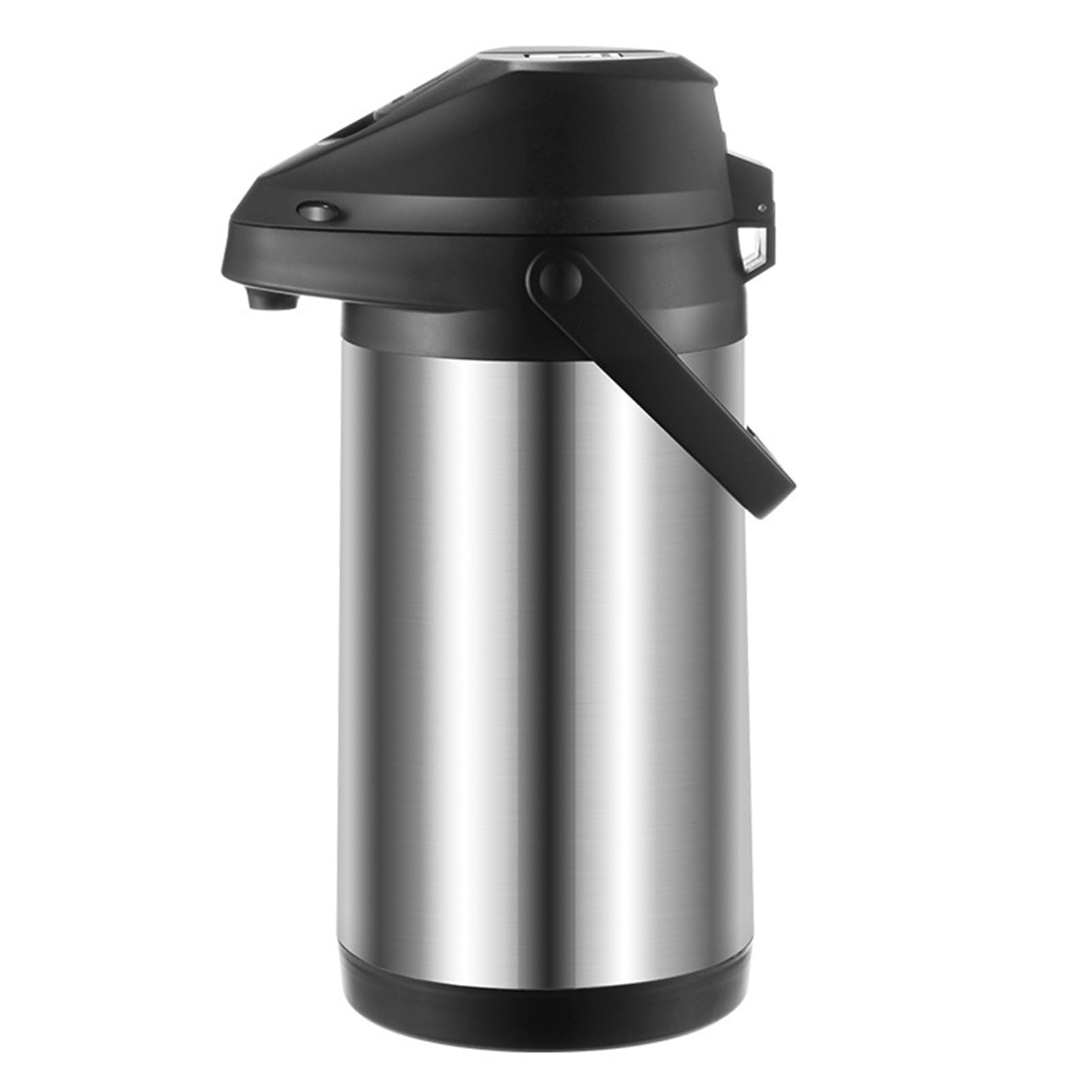 Jarra Térmica de Café de Acero Inoxidable, Jarra Térmica de 3 L, Termo Aislado Al Vacío de Doble Pared con Bomba, Dispensador Grande de Agua, Café Y Bebidas