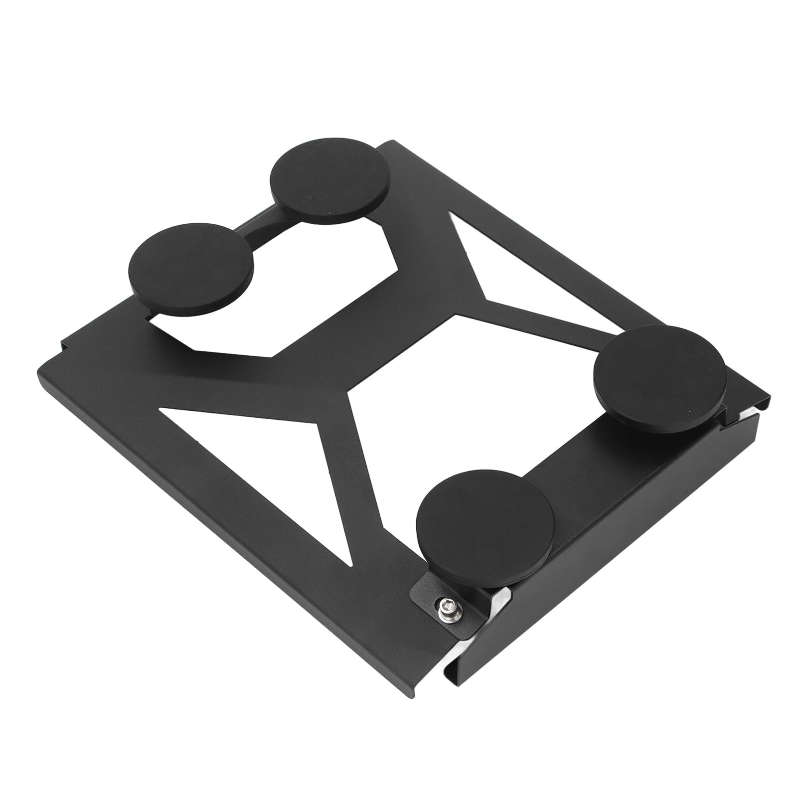 Demeras Soporte para Satélite para Coche, Soporte para Antena Parabólica Estructura de 4 Lados Placa de Acero Reforzada Robusto Multifuncional para Caravana