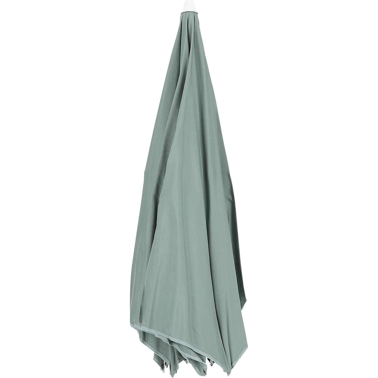 Parasol RAVENNA Ø 2000 mm pour balcons étroits avec son cadre blanc stable
