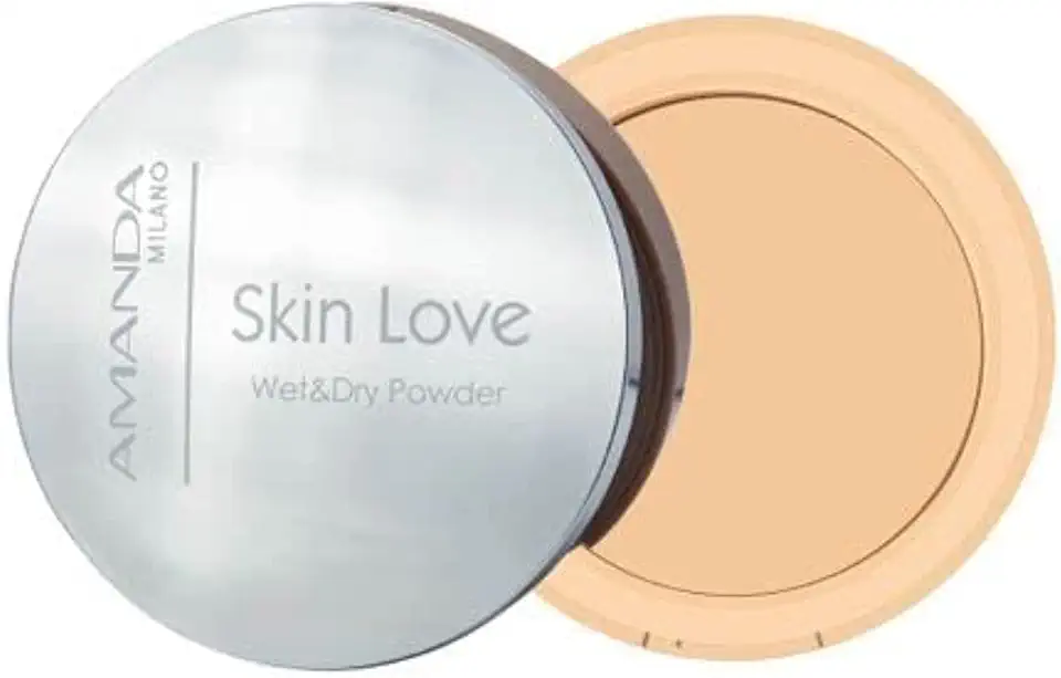 skin love wet and dry powder 12 g, no. 3 beige