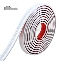 Flexible Wall Molding Trim & Chair Rail | Peel and Stick Self-Adhesive Panel Moulding | DIY Home Decor on The Cabinet Door Mirror Frame, 9.8ft x 1.3 in