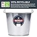Behrens 1205 Galvanized Steel Pail, 5-qt (1 Pail)