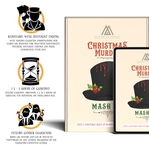 Juego de misterio navideño estilo victoriano para adultos miniatura 3