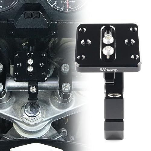 Soporte de placa GPS para NC700S en aluminio resistente y ajuste estable para manillar
