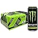 Monster Energy Absolutely Zero, Low Calorie Energy Drink, 16 Ounce (Pack of 24)