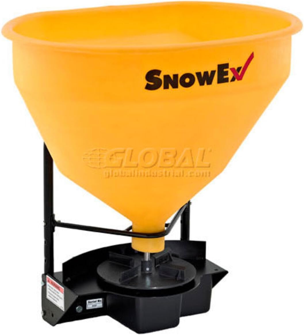 Snowex Salt Spreader, 3.0 cu. ft. Capacity, Up to 25 ft. Spread Width, 2" Receiver Mount Type - SR-210