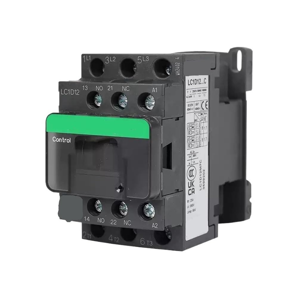 Contacteur électrique CA LC1D12M7C CC7C pour commande de moteur