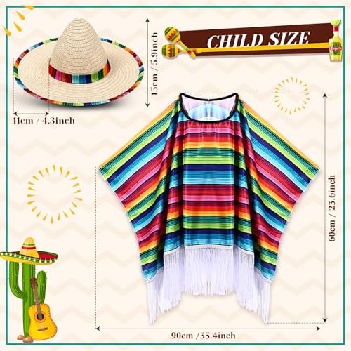 Disfraz mexicano completo Yahenda tamaño pequeño miniatura 2