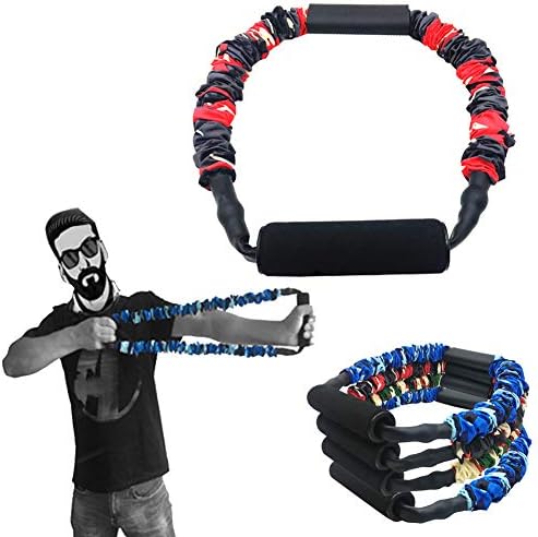 FOSER Archery Band Open Bow Resistance Trainer Arm Strength Training Bow Training Tensioner Archery Fitness Machine