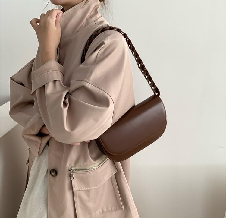 Leather Shoulder Underarm Bag Crossbody Bucket Bag Handbag Women Woven Clutch Versatile Commuting Elegant Chi Luxury2