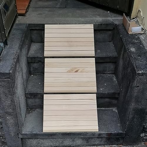 Rampa de umbral de madera para sillas de ruedas 2200 lbs miniatura 5