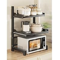 Amazon｜CZLZY レンジ上ラック 3段 キッチンラック 伸縮 幅36～62cm