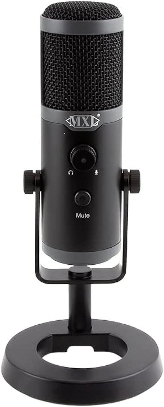 MXL Multi Pattern USB Streaming Microphone, Forge