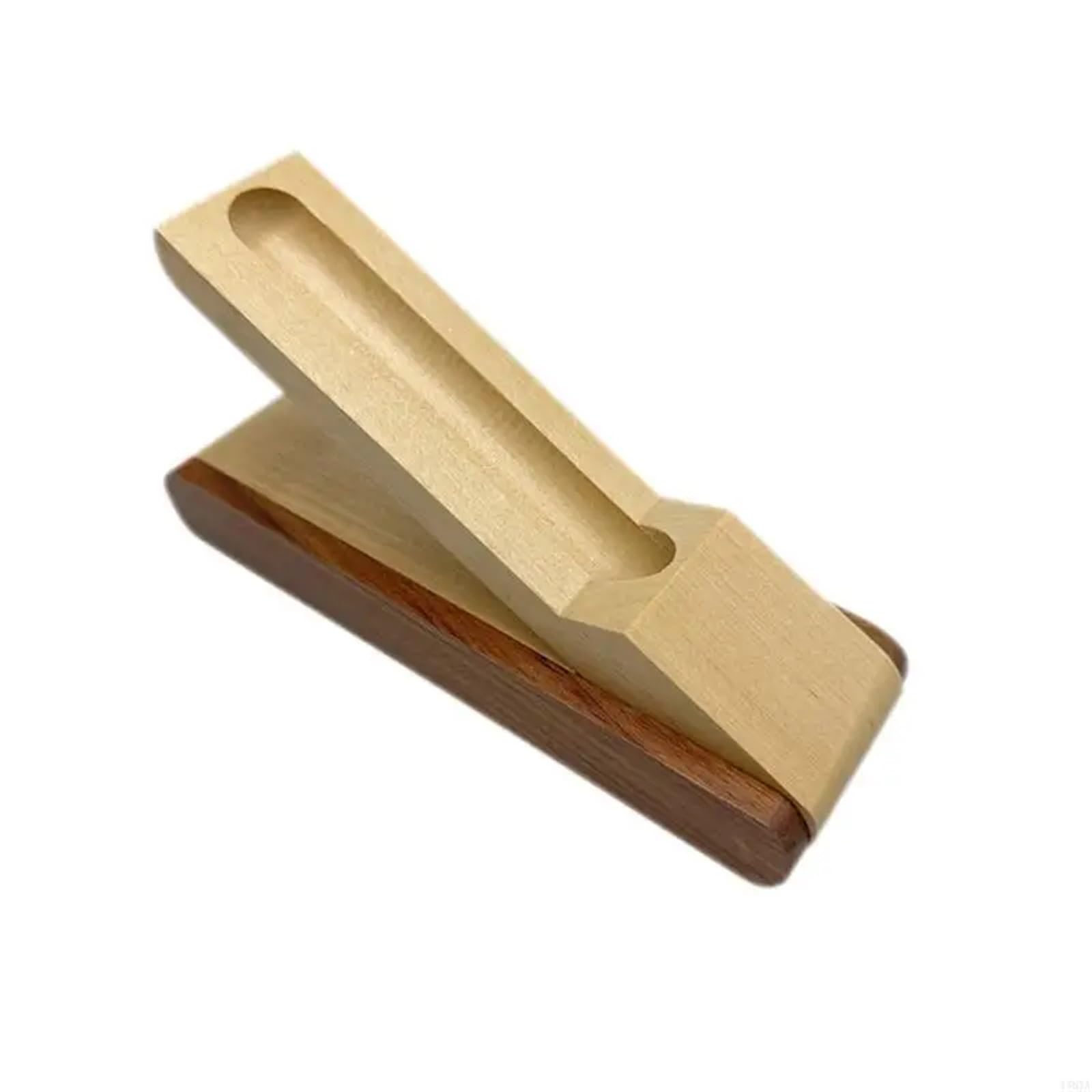LADFRTYU Fountain Pen Holder Pen Display Box Case Fountain Storage(Single wooden box)