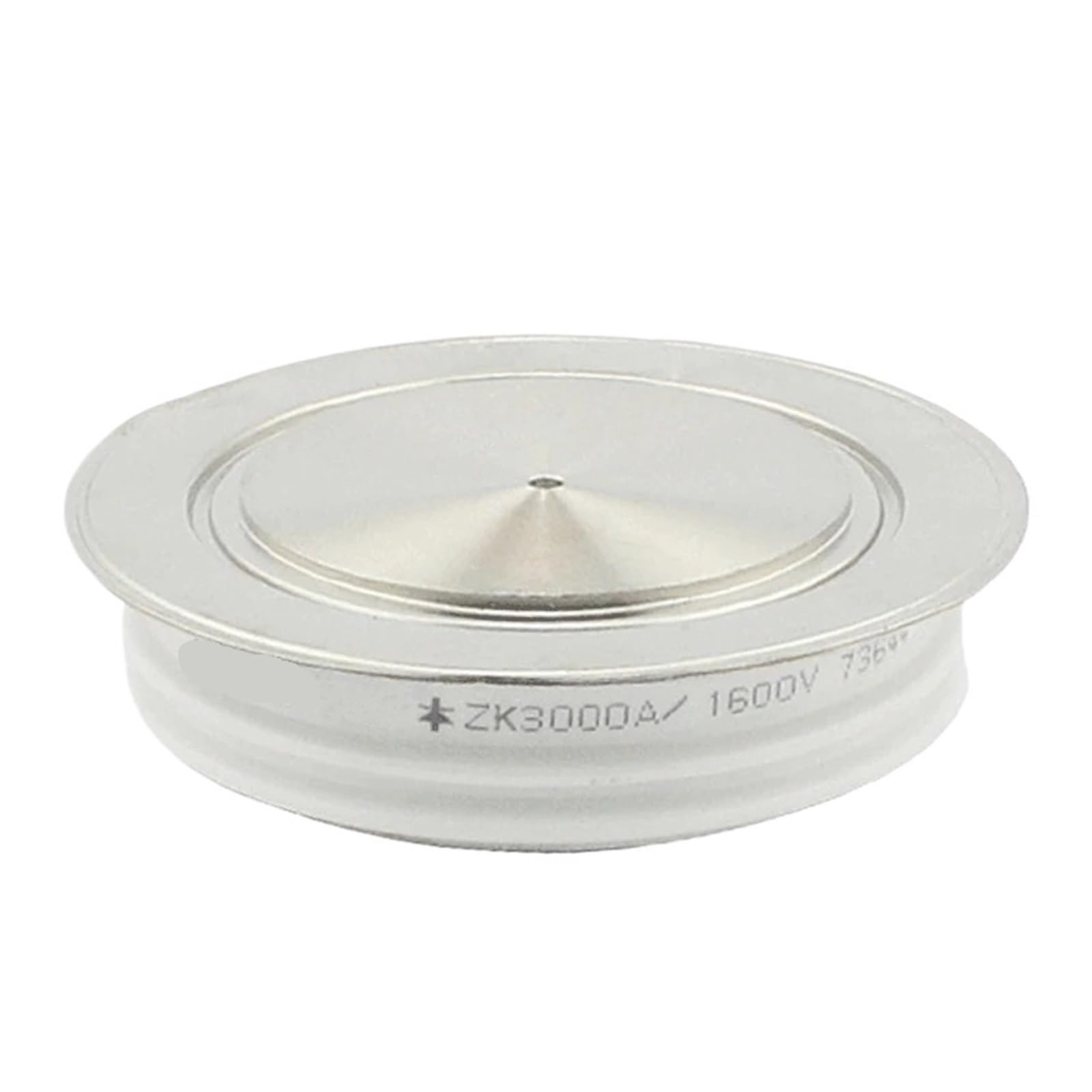 Tiristore piatto ad alta potenza diodo ad alta frequenza raddrizzatore veloce for saldatrice a resistenza ad alta frequenza, riscaldamento a induzione ( Color : Convex ZK3000A , Size : Voltage 1600V )