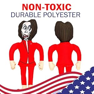   Republican-Dogs-Nancy-Pelosi-Novelty-Dog-Chew-Toy-Political-Parody-Doll-Includes-Squeaker-Made-with-Durable-Polyester-Triple-Stitching