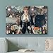 wall26 Canvas Print Wall Art The Peacemakers by George Peter Healy Cultural People Oil Painting Fine Art Traditional Dramatic Multicolor Ultra for Living Room, Bedroom, Office (24