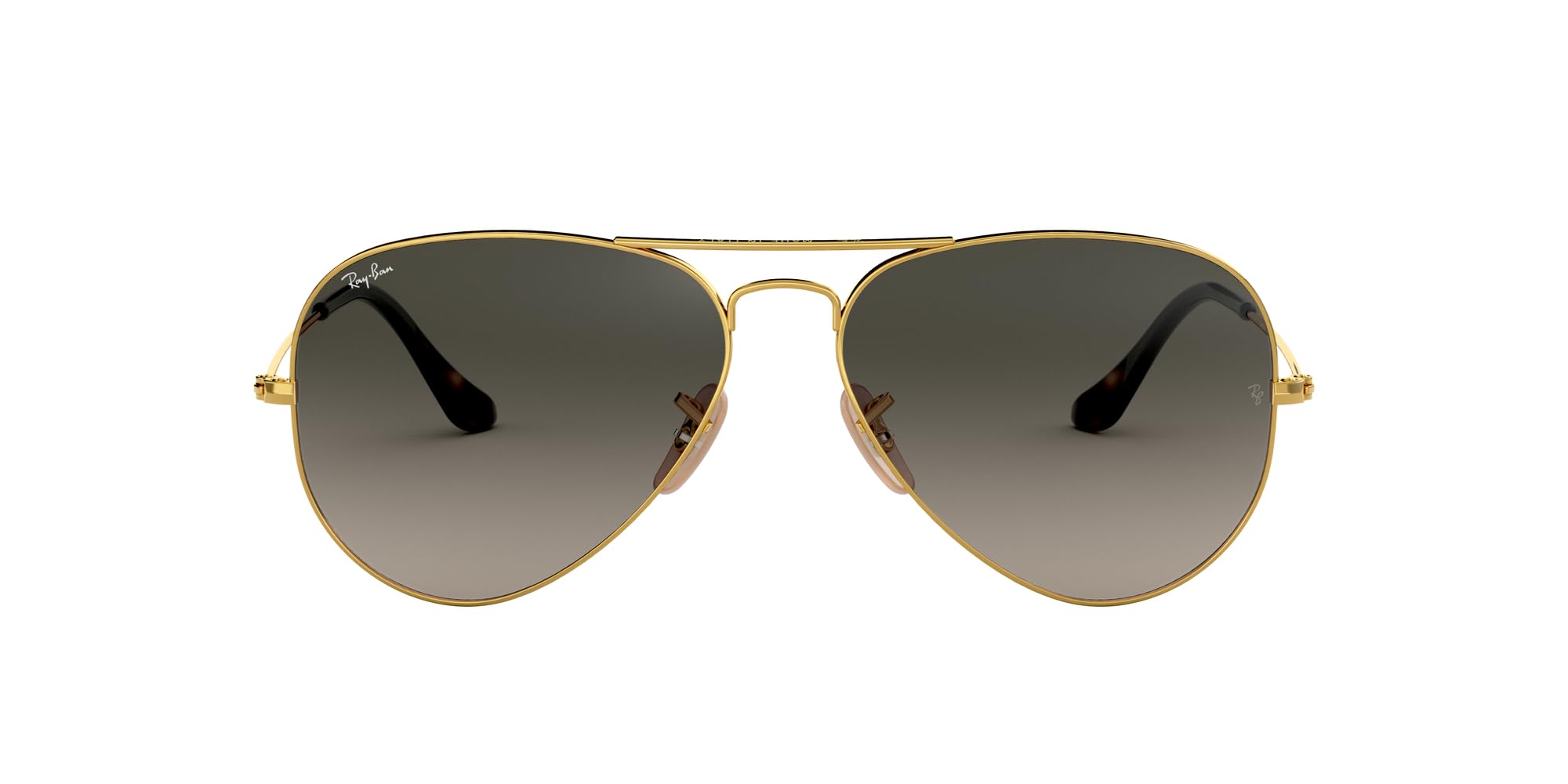 Ray-Ban Aviator Havana Collection Antique Gold Gray Gradient