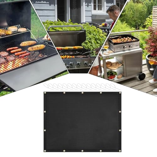 BBQ grill mat accessoires pour mur derrière grill et poêle à bois - 5