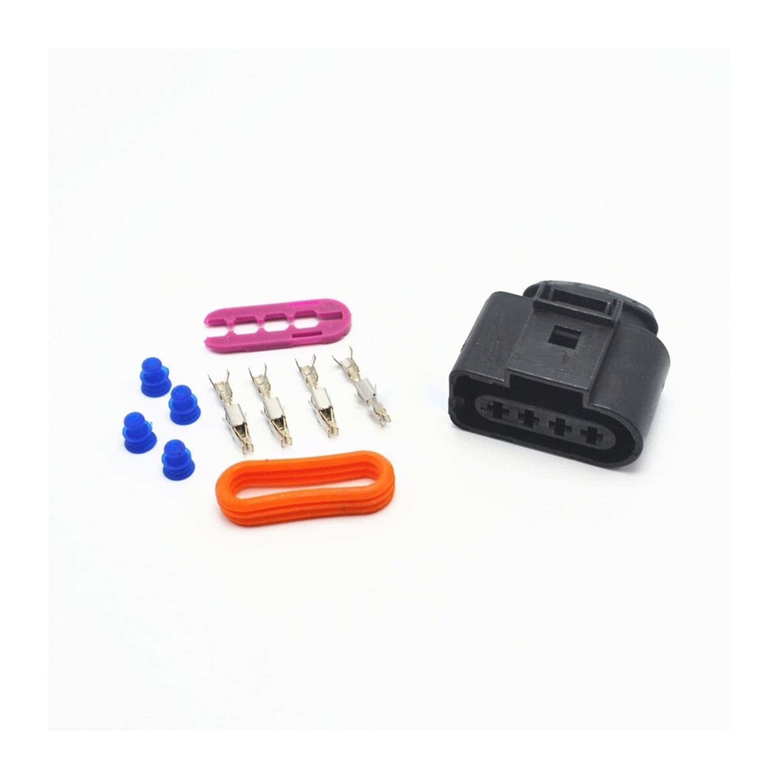 Yige Store Serie a 4 Pin 3.5 A-di .. V/A-G. Adattatore di Estensione della Bobina automobilistica Connettore Filo Elettrico 1J0973724(20 Sets)